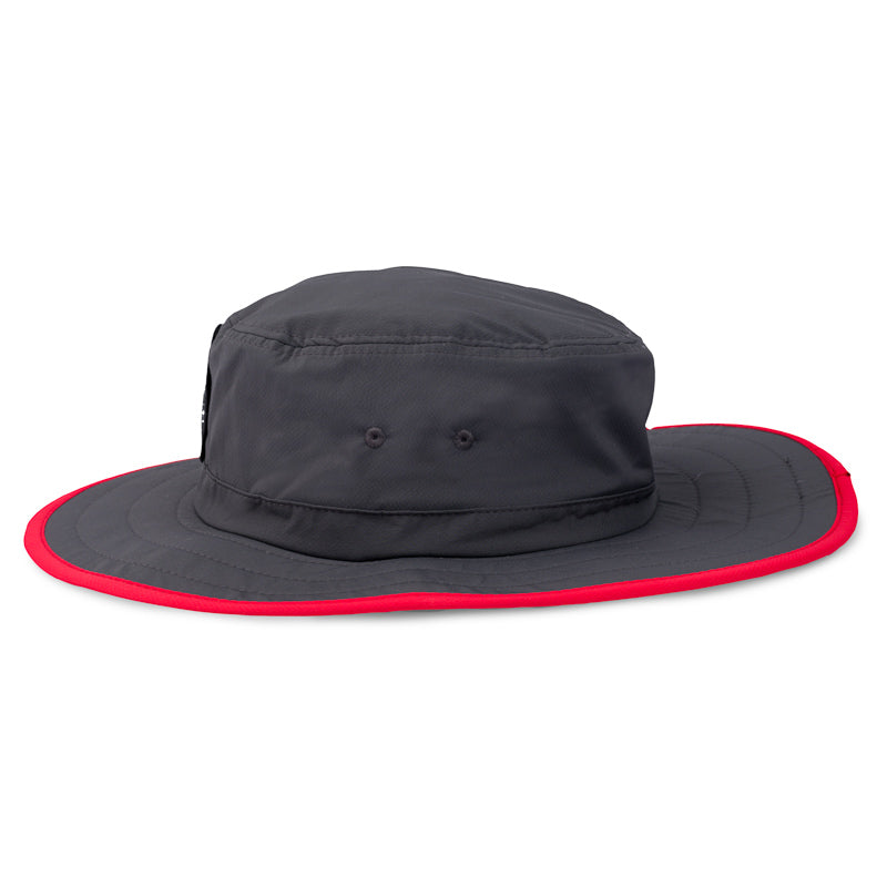 Pro Patch Boonie Hat - Graphite | Red - CLEARANCE