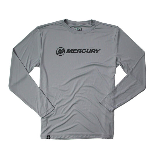 Mercury LS Offshore Tee - Silver