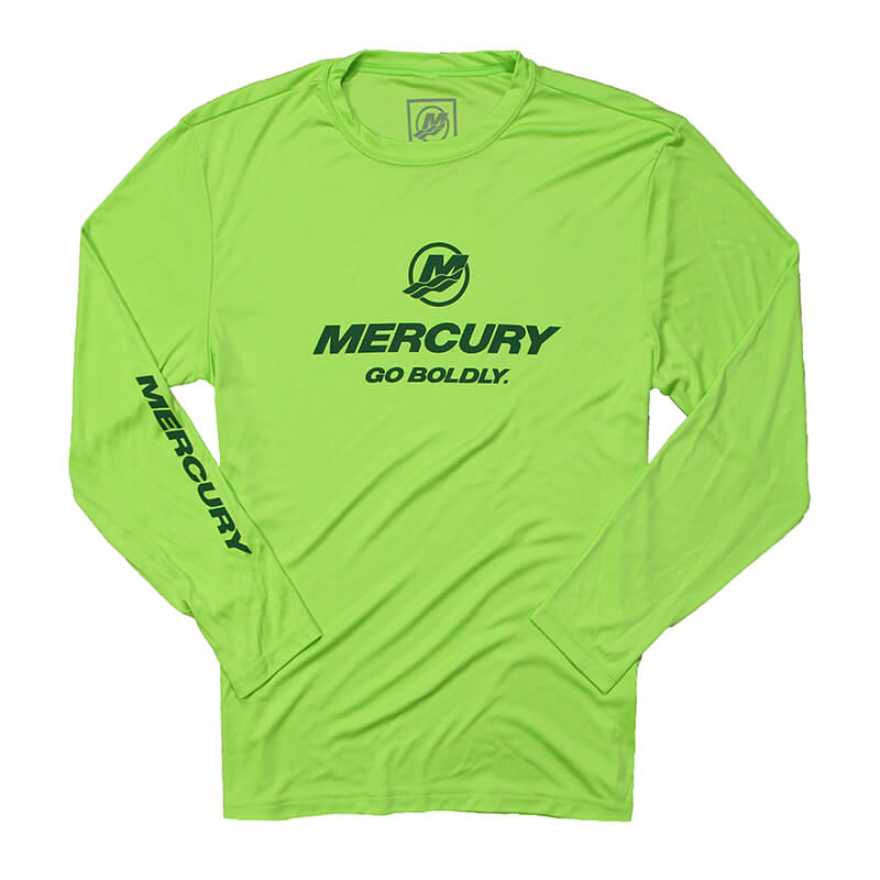 Mercury LS Competitor Performance Tee - Lime Shock