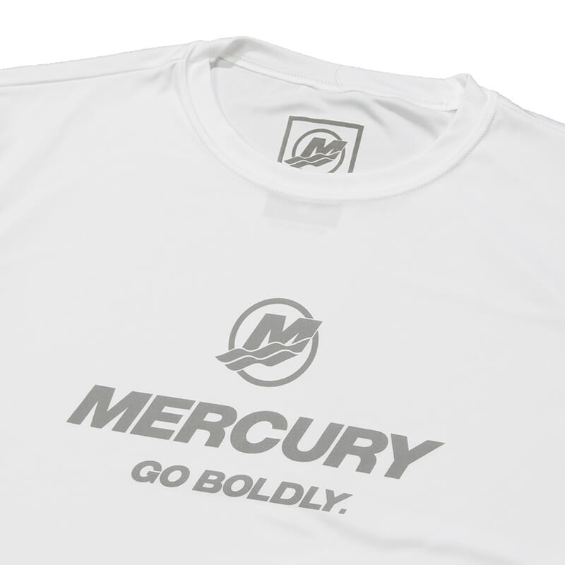 Mercury LS Competitor Performance Tee - White