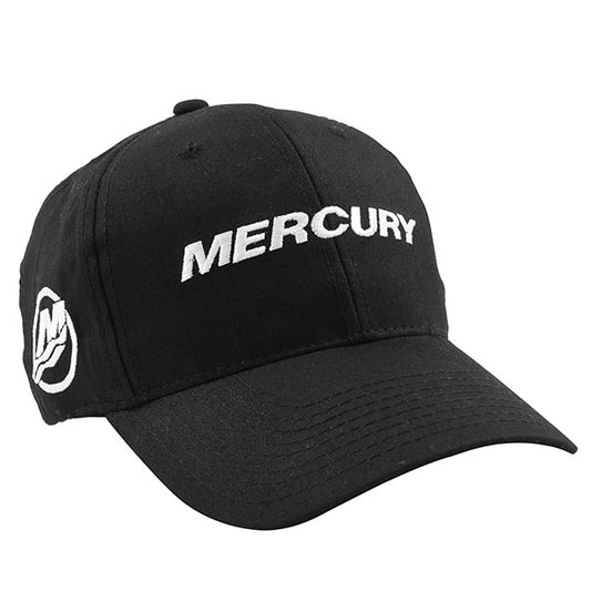Mercury Brushed Twill Cap - Black