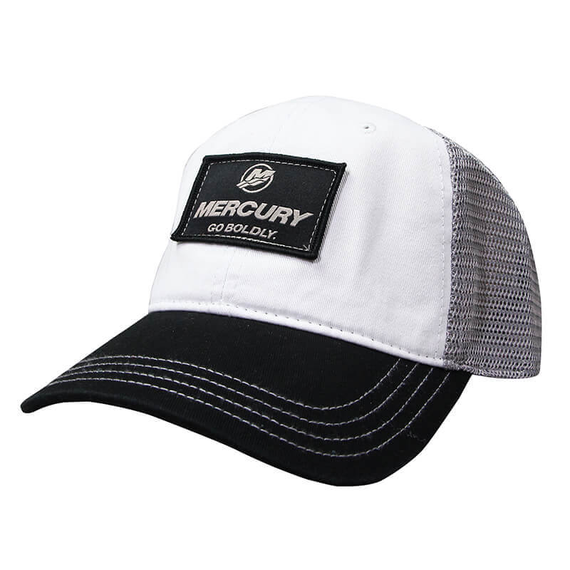 Mercury Fosston Cap - White / Black Grey