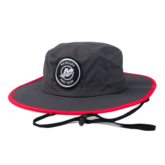 Pro Patch Boonie Hat - Graphite | Red - CLEARANCE