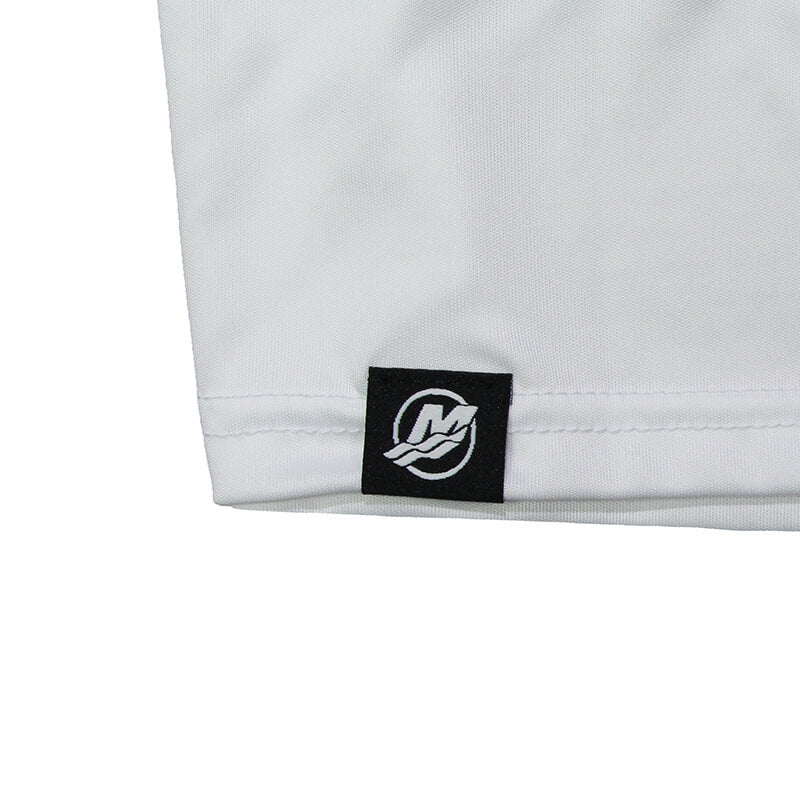 Clipper LS Performance Tee - White
